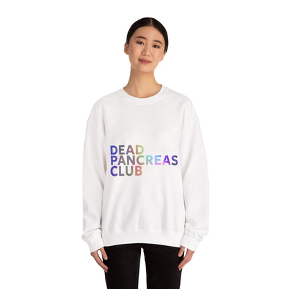Dead Pancreas Club (Lettering) - Unisex Sweatshirt The Diabuddies Store Sweatshirts $32.95
