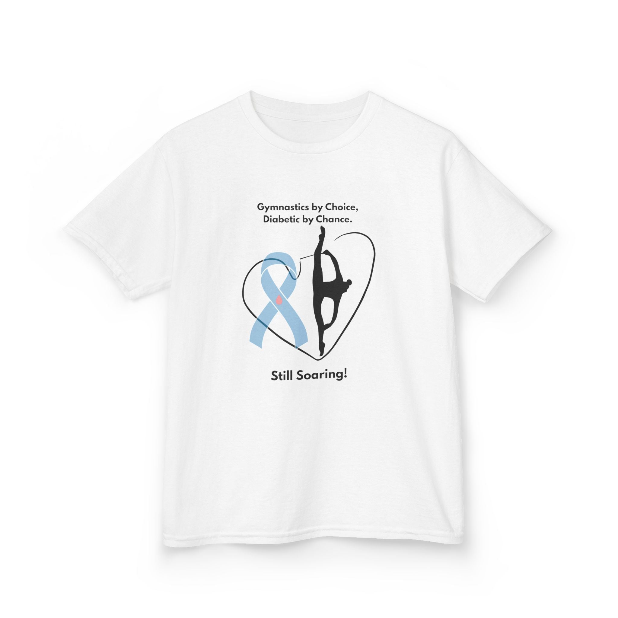 The Diabuddies Store Diabetes and Gymnastics - Kids Tee Show off their passion and strength with the Diabetes and Gymnastics - Kids Tee. This comfortable cotton shirt celebrates the perfect balance of managing diabetes and excelling at gymnastics. Kids cl