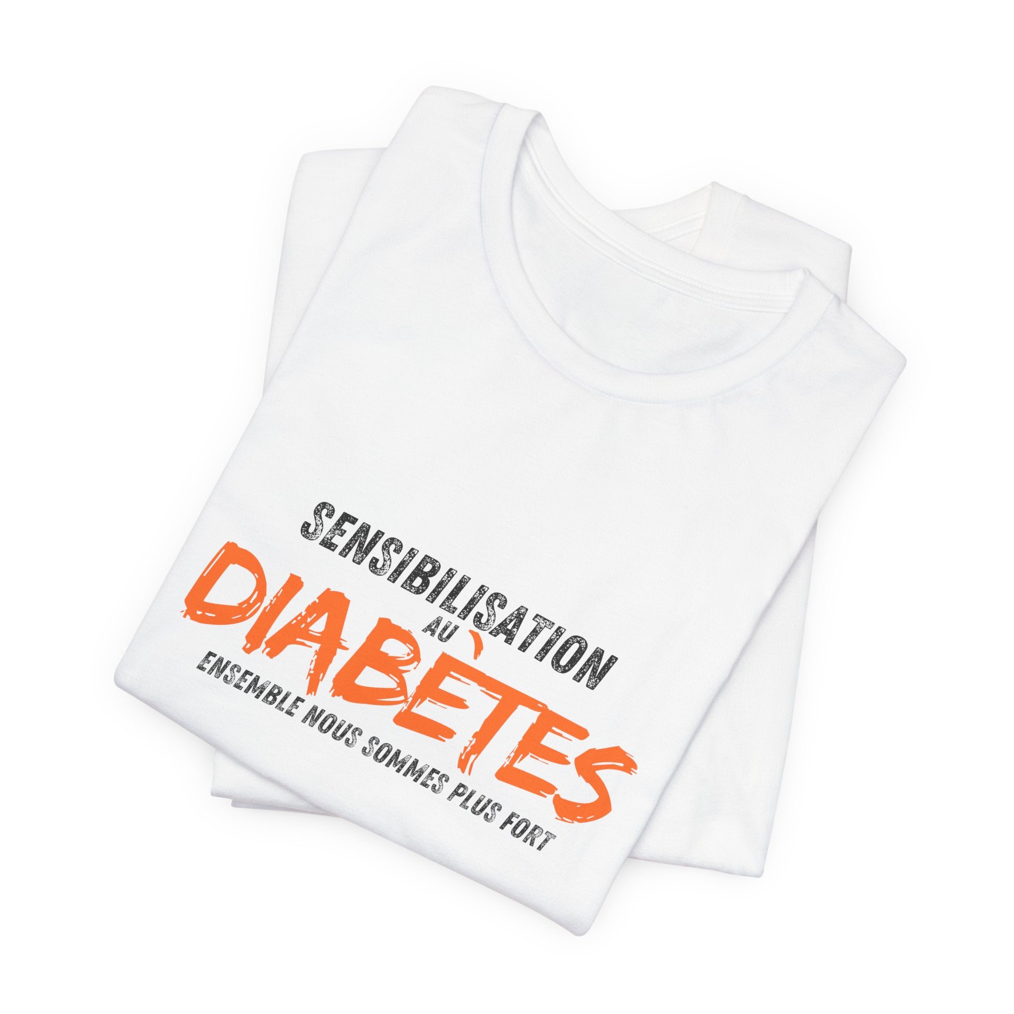 Together we are Stronger (French) - Unisex Tee The Diabuddies Store T-Shirts $22.50