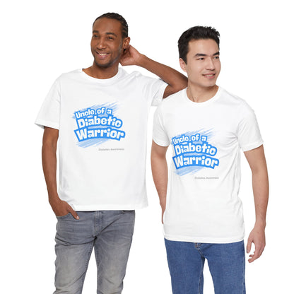 Uncle of a Diabetic Warrior - Unisex Tee The Diabuddies Store T-Shirts $22.50