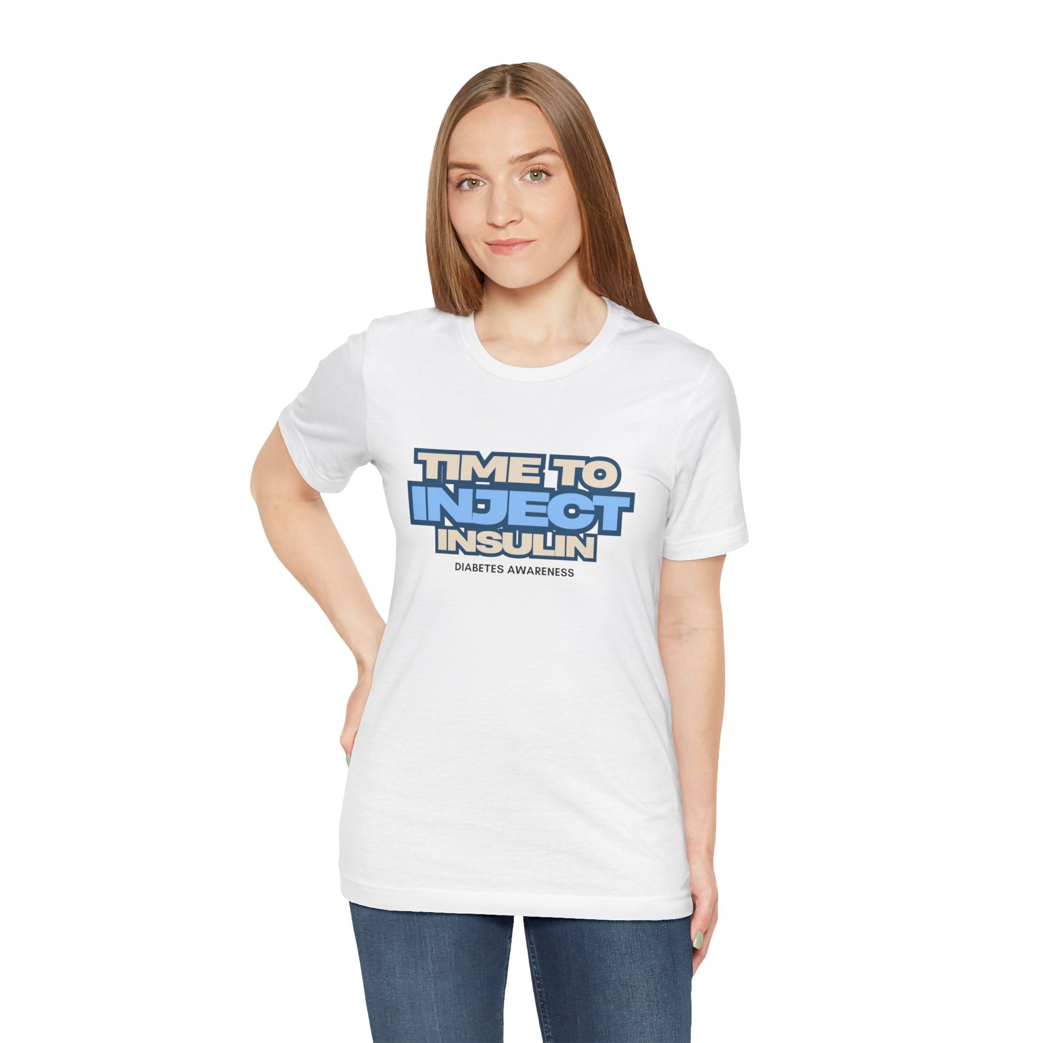 Time to Inject Insulin - Unisex Tee The Diabuddies Store T-Shirts $22.50