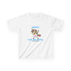 The Diabuddies Store Diabetes Type One-derful - Kids Tee Diabetes Type One-derful - Kids Tee: This Tee is a celebration of strength and uniqueness! Let your child proudly declare their "Type One-derful" spirit with a smile. T-Shirts $17.06