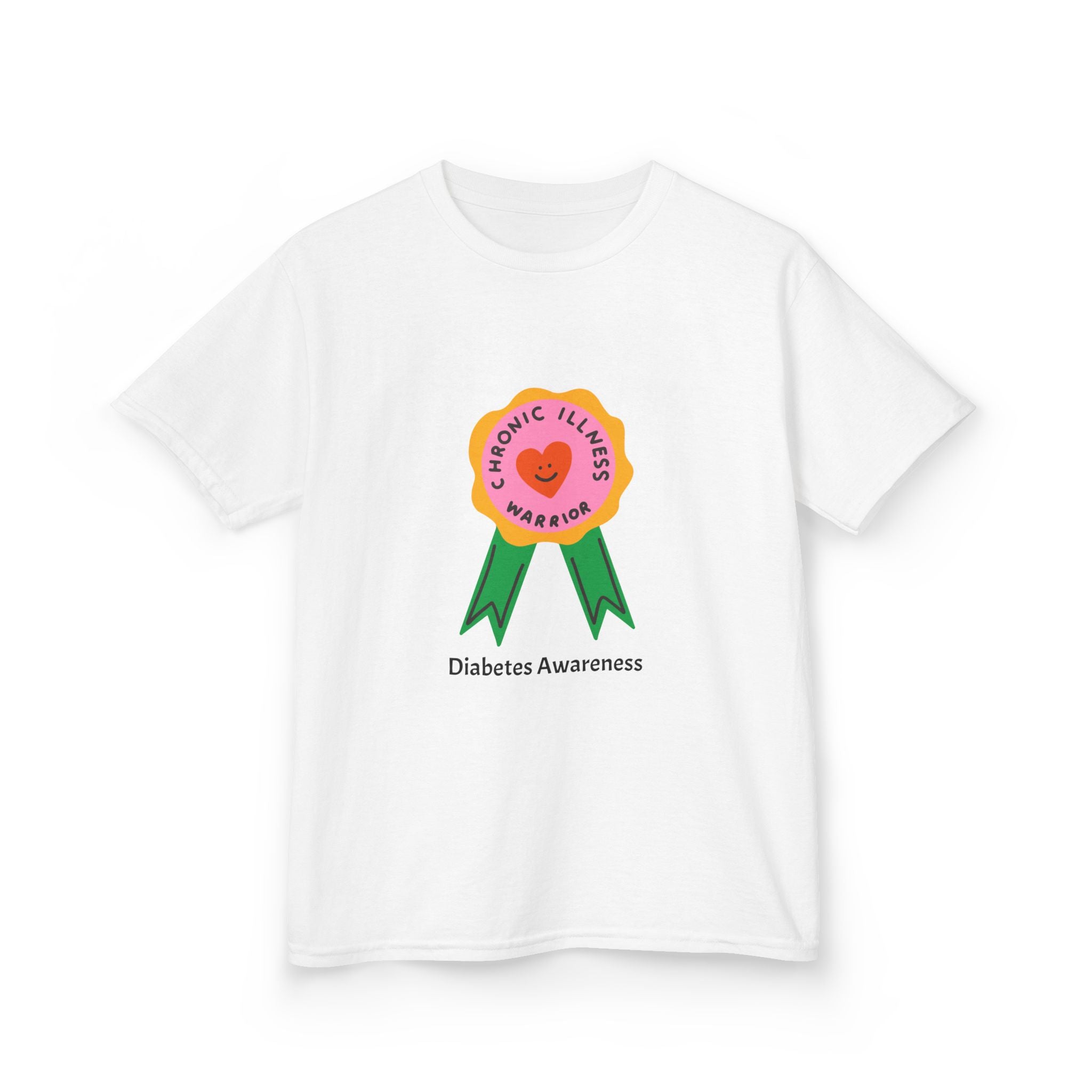 Chronic Illness Warrior Kids Tee The Diabuddies Store T-Shirts $19.22