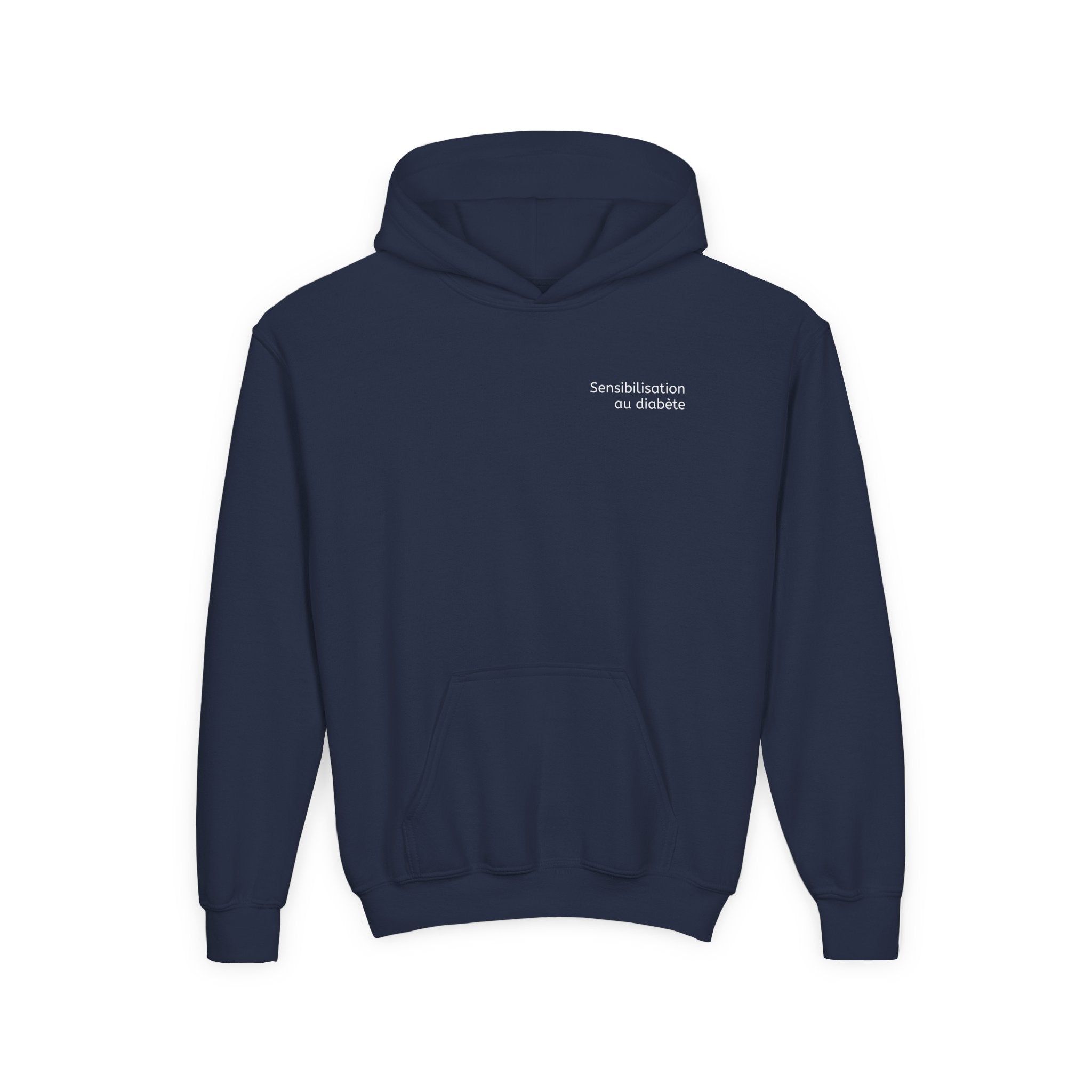 The Diabuddies Store Diabetes Warrior, Retro Look French - Guerrier Youth Hoodie Diabetes Warrior, Retro Look French - Guerrier Youth Hoodie: Let your young one show off their strength and style with our French Youth Hoodie! Hoodies $32.49