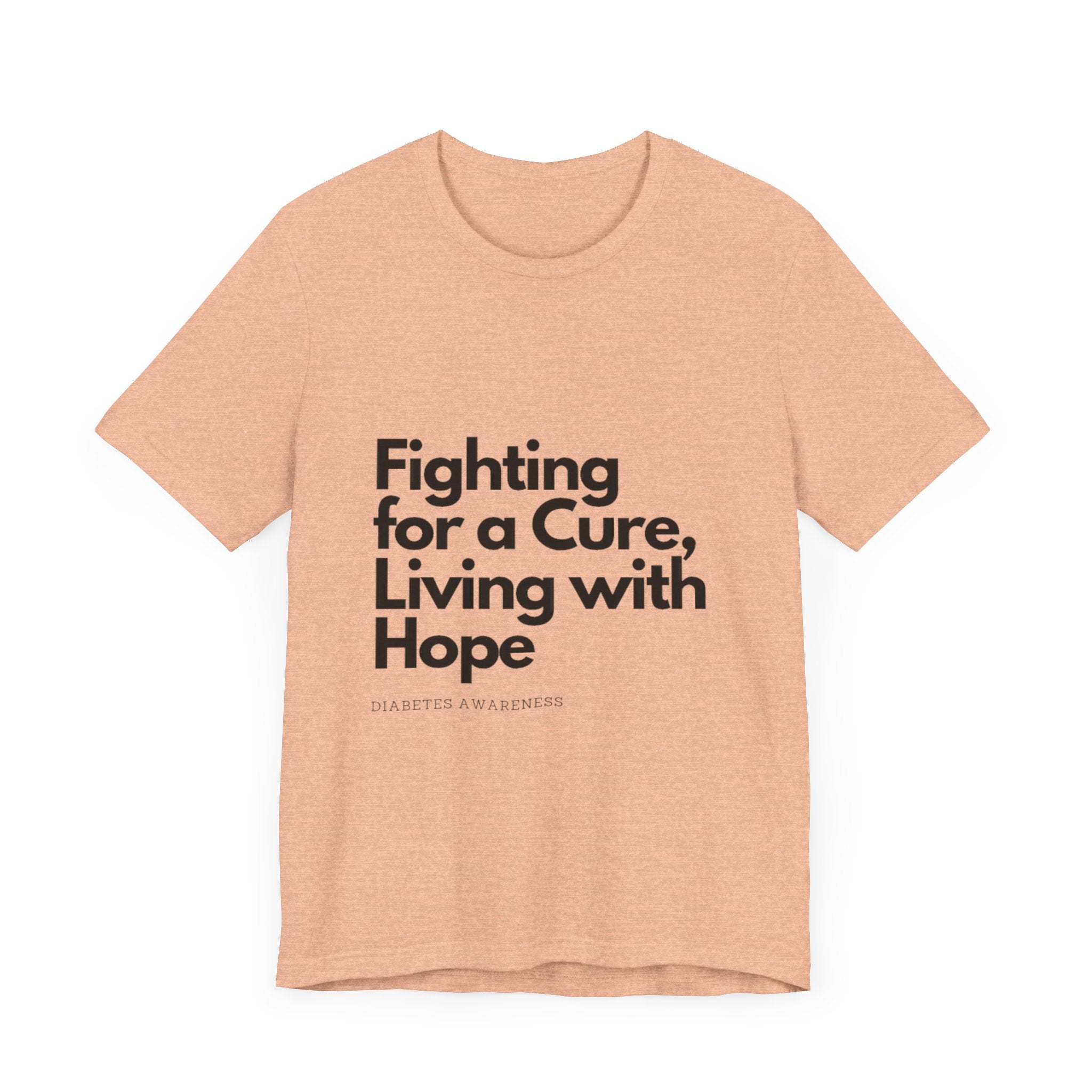 Fight 4 Cure Inspirational - Unisex Tee The Diabuddies Store T-Shirts $24.25