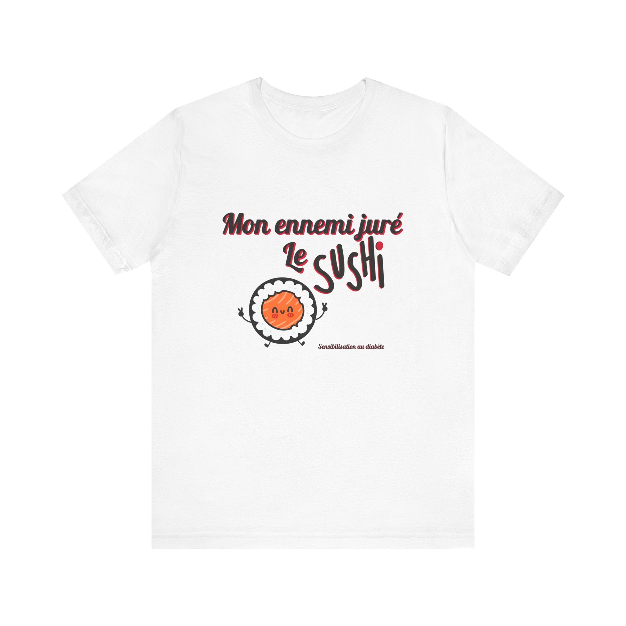 My Arch Nemesis The Sushi (French) Unisex Tee The Diabuddies Store T-Shirts $22.50