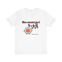 My Arch Nemesis The Sushi (French) Unisex Tee The Diabuddies Store T-Shirts $22.50