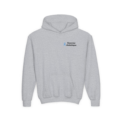The Diabuddies Store Never Give Up French - Youth Hoodie Never Give Up French - Youth Hoodie: A powerful statement for the young warriors of the diabetes community. This French "Ne jamais lâcher" hoodie is the perfect way to share a message of strength, r