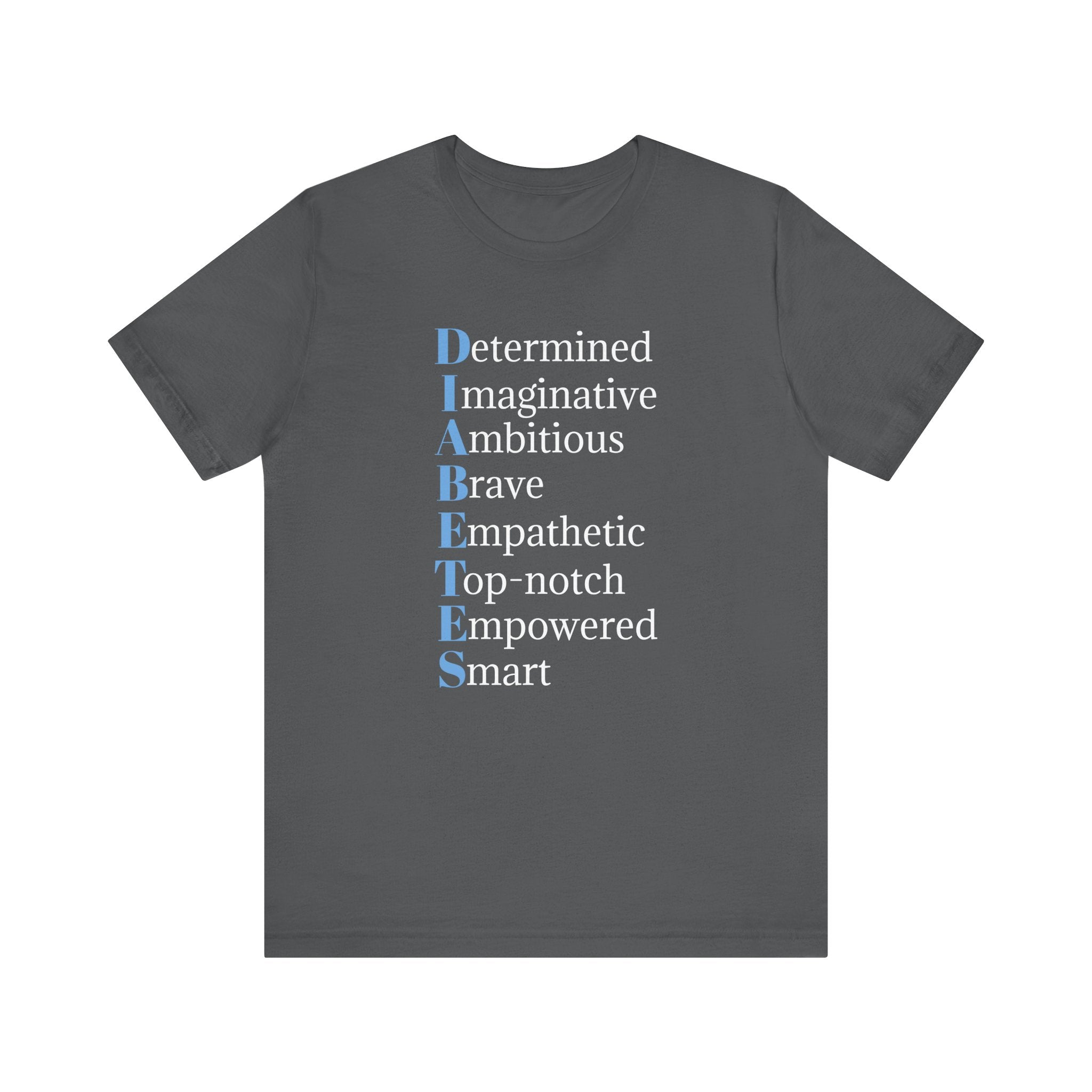 Diabetes: Qualities/Inspiring - Unisex Tee The Diabuddies Store T-Shirts $22.50
