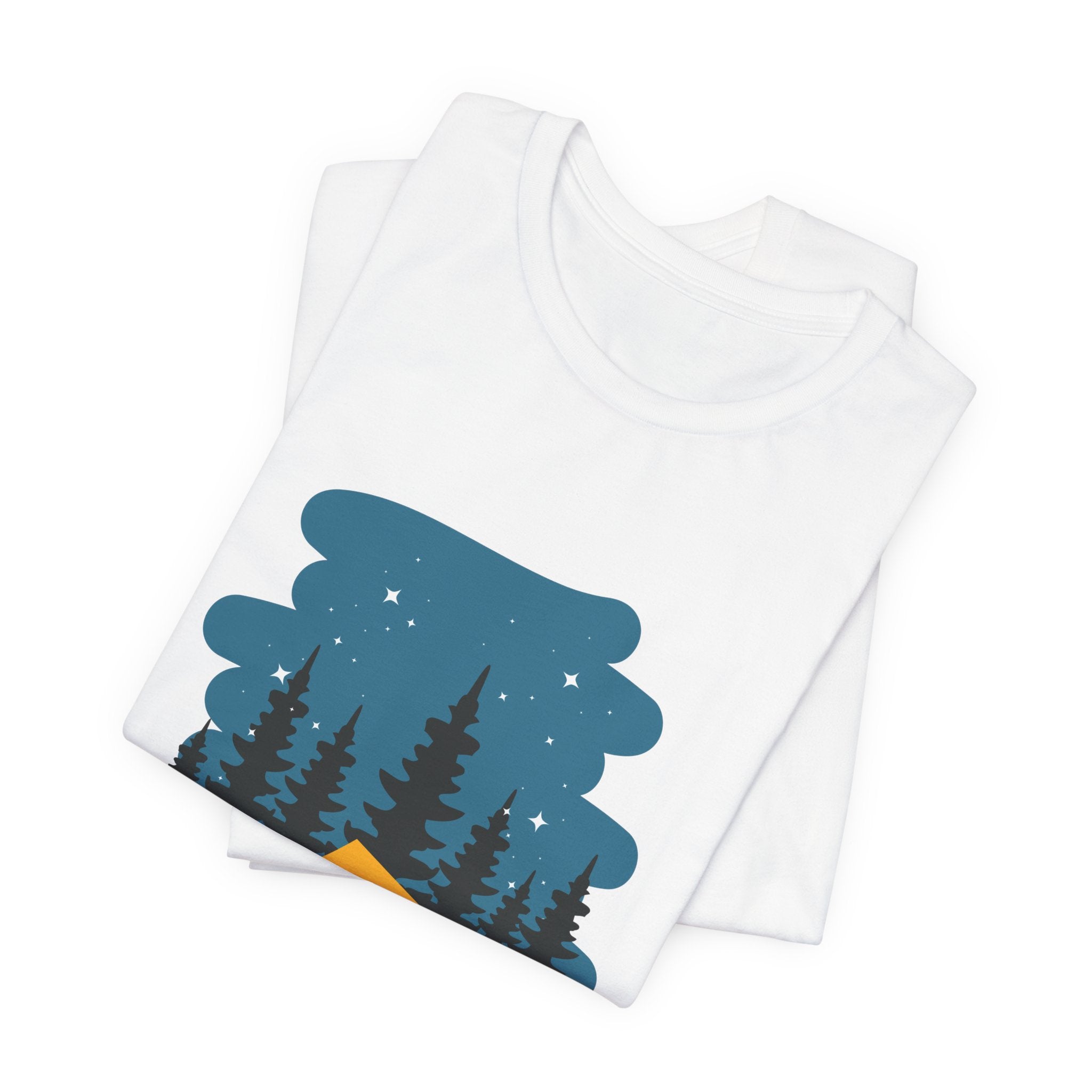 Campfire & Carbs! (French) - Unisex Tee The Diabuddies Store T-Shirts $22.50