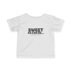The Diabuddies Store Sweet as Can Be (mini Warrior) - Infant Tee Sweet as Can Be (mini Warrior) - Infant Tee: Our "Sweet as Can Be" Infant Tee is the perfect way to celebrate your little one's strength! This adorable and soft Tee features the empowering p