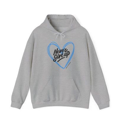 The Diabuddies Store Never Give Up! - Unisex Hoodie Never Give Up! - Unisex Hoodie: Some days are tough, but you're tougher. Our "Never Give Up!" hoodie is more than just comfortable apparel – it's a wearable testament to your unwavering spirit. Hoodies $