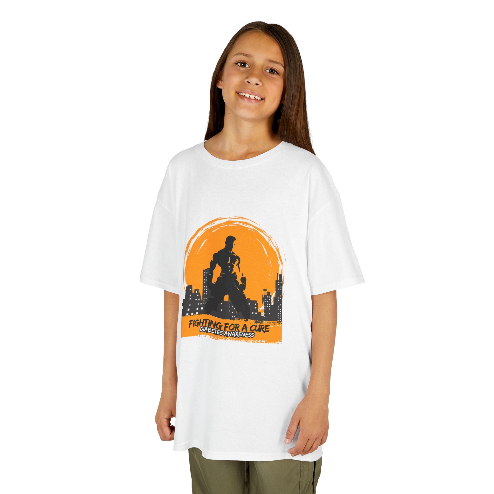 The Diabuddies Store Fighting for a Cure - Kids Tee Fighting for a Cure - Kids Tee: This soft, comfy tee is for the little fighter in your life. Featuring the phrase ''Fighting for a Cure'', it's a powerful way for kids to show their support and stand wit