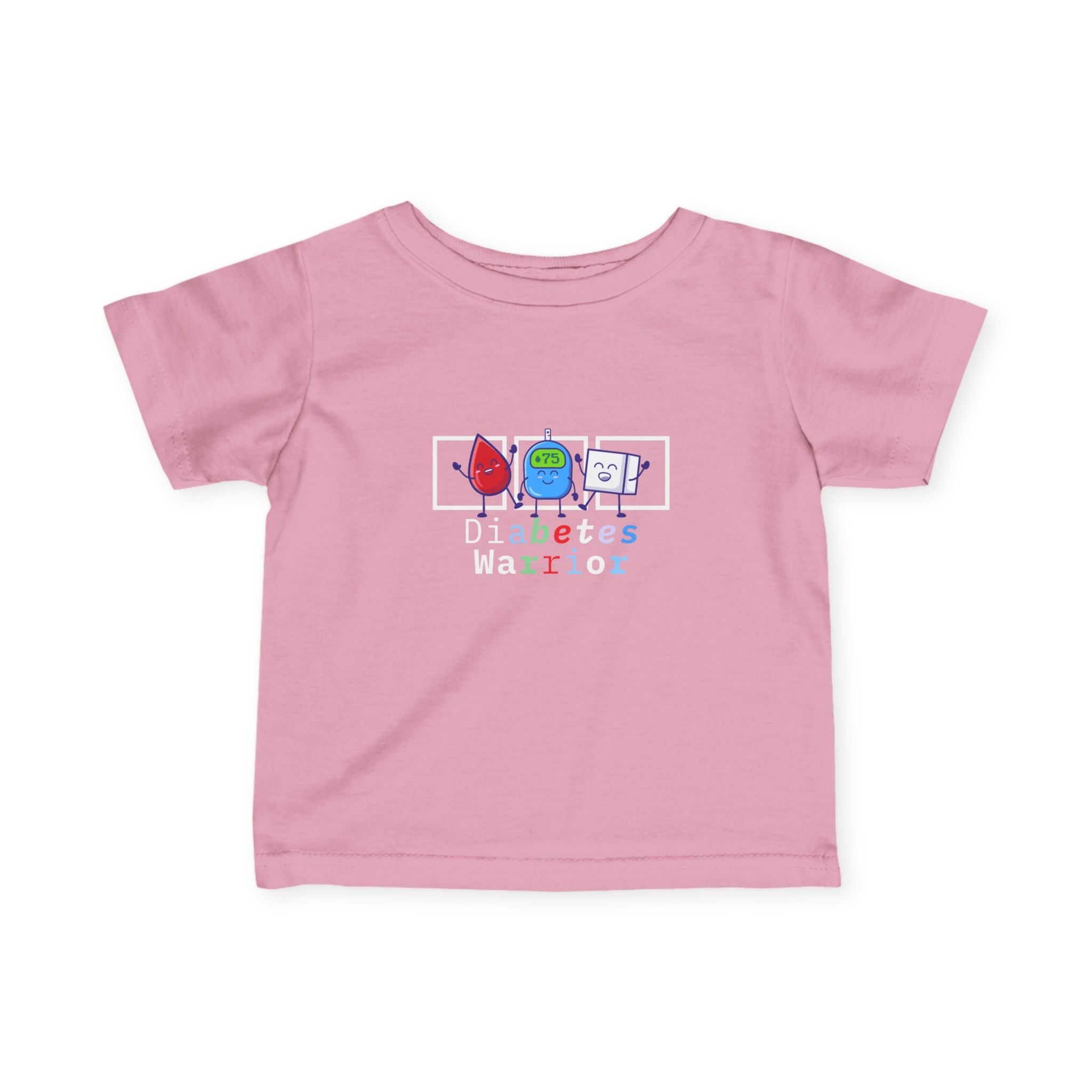 Diabetes Warrior - Infant Tee The Diabuddies Store T-Shirts $16.54