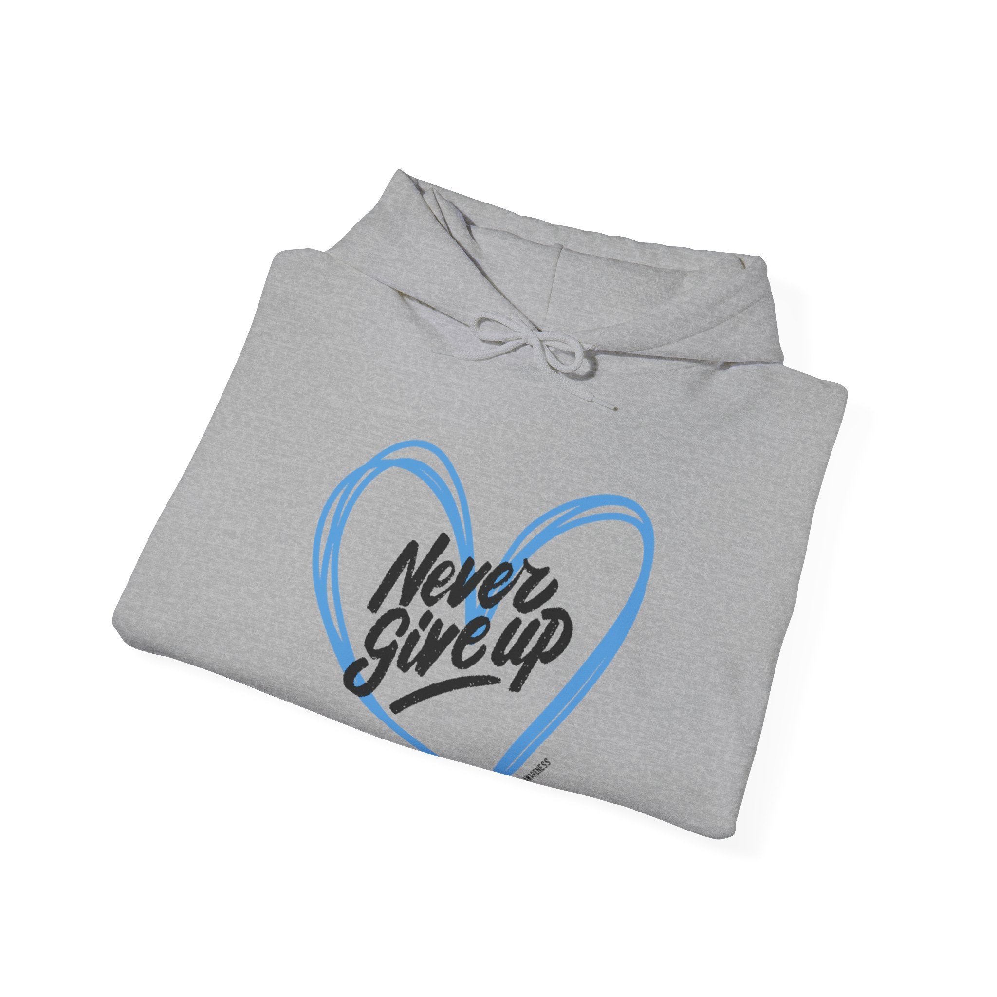 The Diabuddies Store Never Give Up! - Unisex Hoodie Never Give Up! - Unisex Hoodie: Some days are tough, but you're tougher. Our "Never Give Up!" hoodie is more than just comfortable apparel – it's a wearable testament to your unwavering spirit. Hoodies $