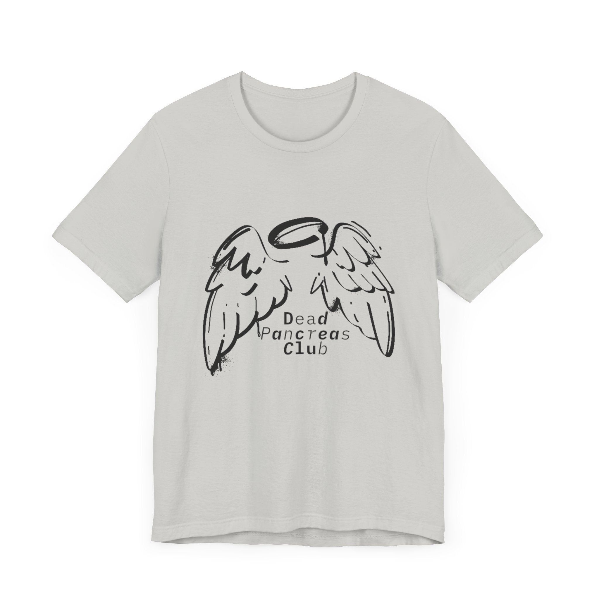 Dead Pancreas Club (Angel wings) - Unisex Tee The Diabuddies Store T-Shirts $24.25