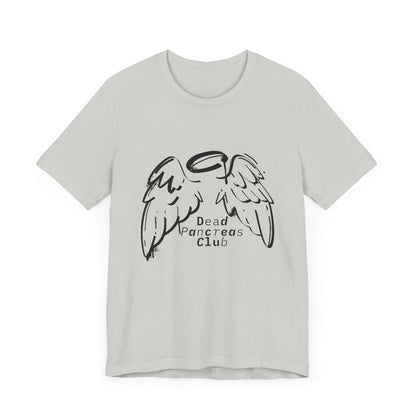 The Diabuddies Store Dead Pancreas Club (Angel Wings) Bundle You are an angel in this fight. Embrace your journey with the "Dead Pancreas Club" T-shirt and Cap bundle, featuring a powerful angel wings design. This isn't just a statement—it's a symbol of s