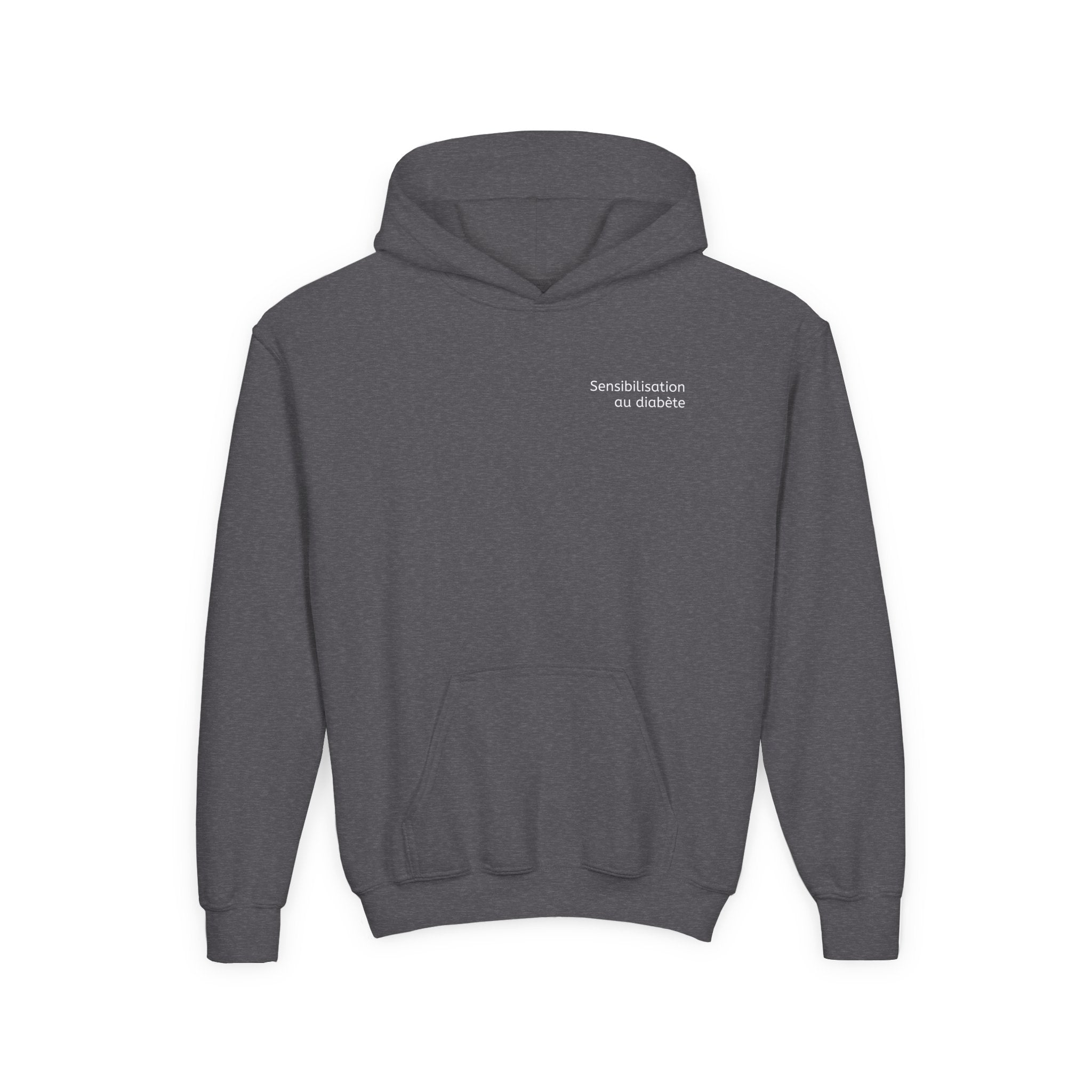 The Diabuddies Store Diabetes Warrior, Retro Look French - Guerrier Youth Hoodie Diabetes Warrior, Retro Look French - Guerrier Youth Hoodie: Let your young one show off their strength and style with our French Youth Hoodie! Hoodies $32.49