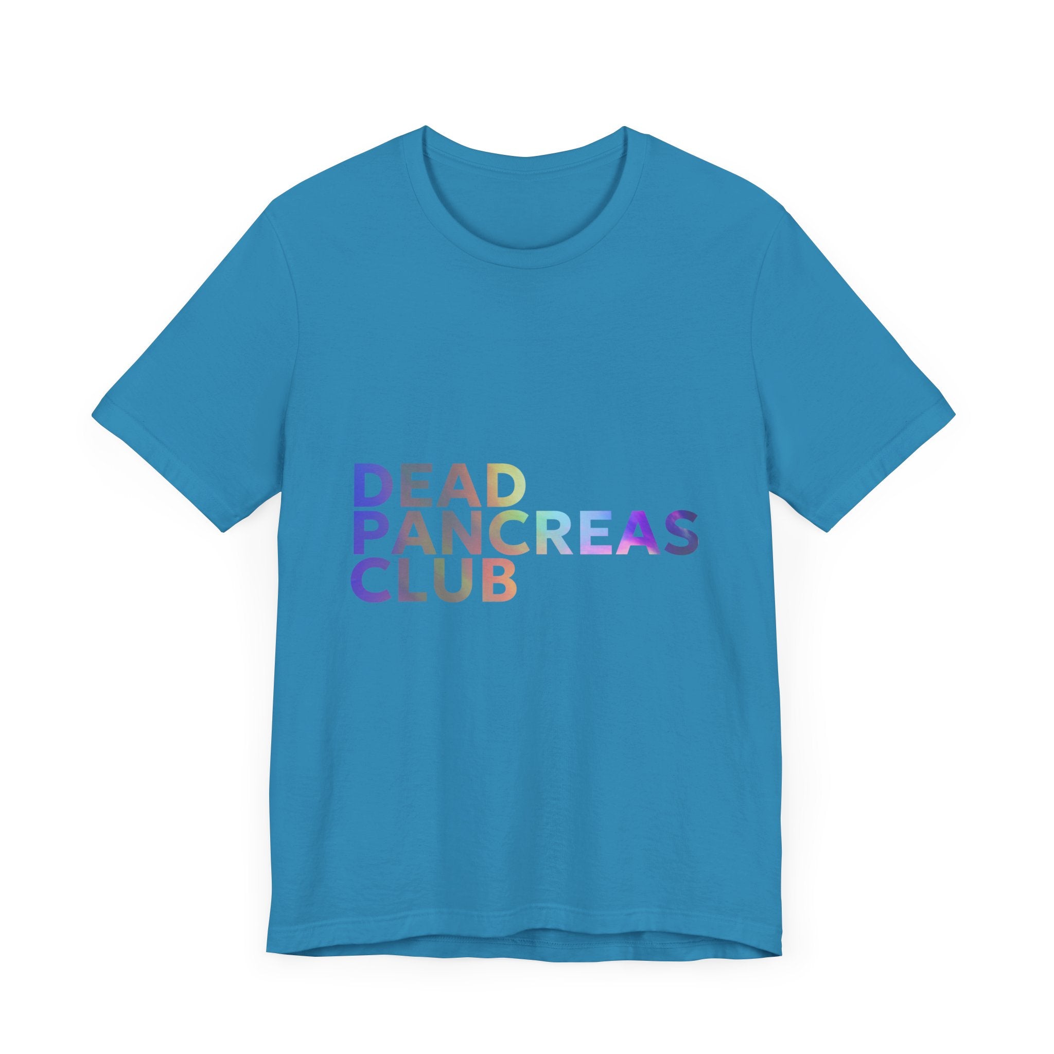 Dead Pancreas Club (Rainbow) - Unisex Tee The Diabuddies Store T-Shirts $24.25