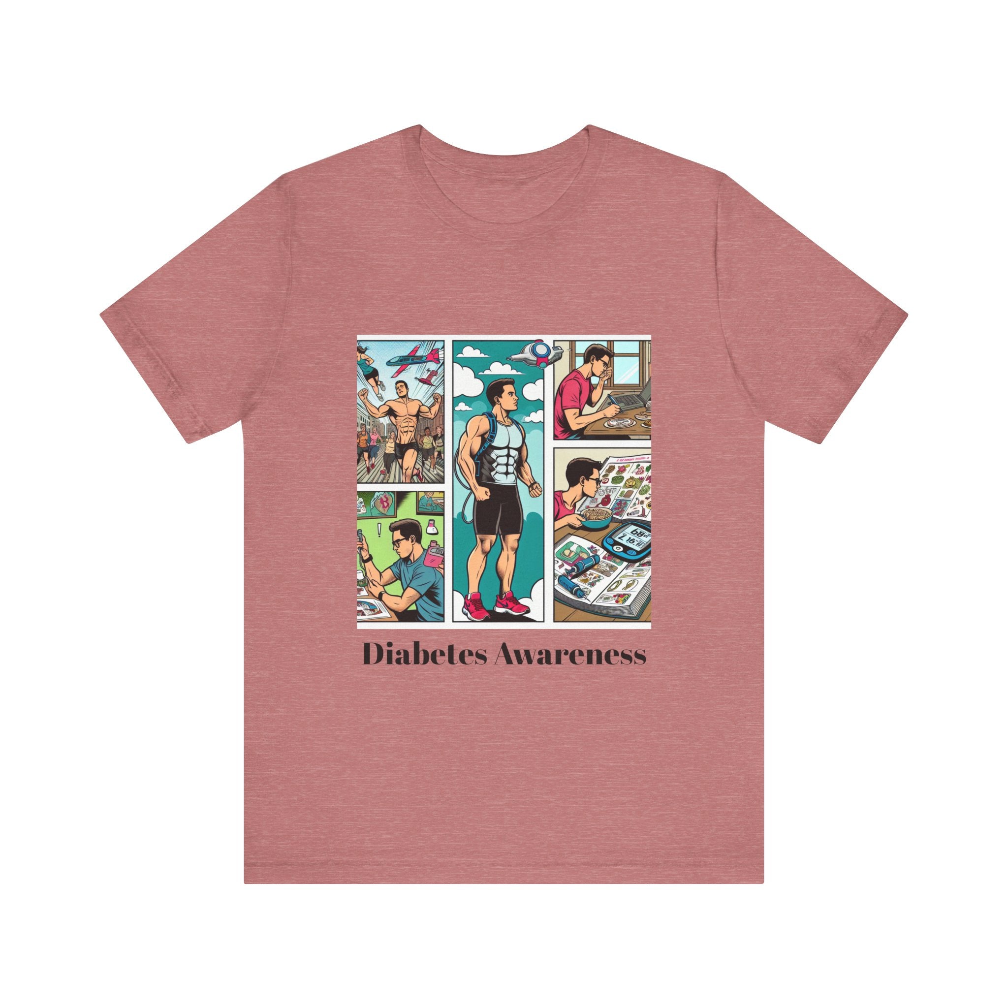 Vintage Comic Style - Unisex Tee The Diabuddies Store T-Shirts $22.83
