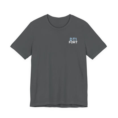 The Diabuddies Store T1D Strong (French) - Unisex Tee T1D Strong (French) - Unisex Tee: Wear your strength. This T1D Strong French tee sends a powerful message: "Le diabète ne me définit pas. Je définis ma vie." It's more than a shirt; it's a statement of