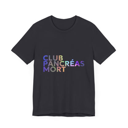Rainbow Dead Pancreas Club (French) Unisex Tee The Diabuddies Store T-Shirts $22.38