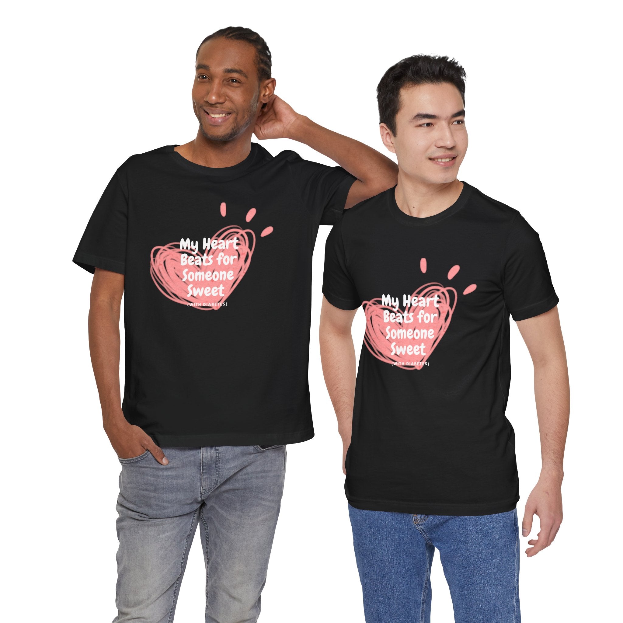 My Heart Beats for Someone Sweet - Unisex Tee The Diabuddies Store T-Shirts $22.50