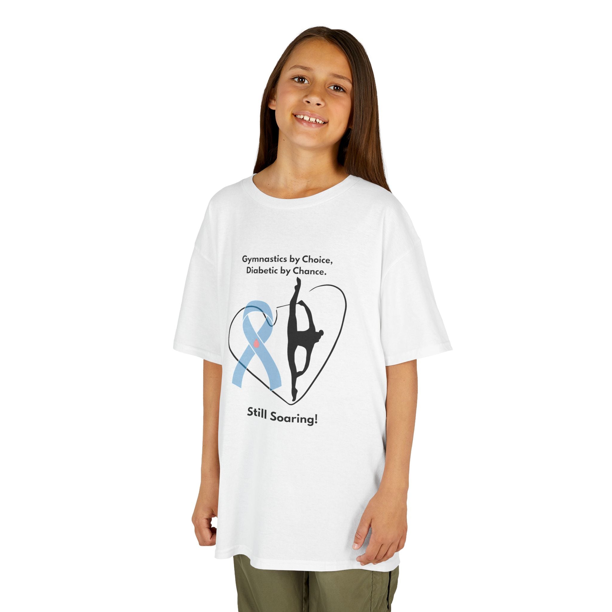 The Diabuddies Store Diabetes and Gymnastics - Kids Tee Show off their passion and strength with the Diabetes and Gymnastics - Kids Tee. This comfortable cotton shirt celebrates the perfect balance of managing diabetes and excelling at gymnastics. Kids cl