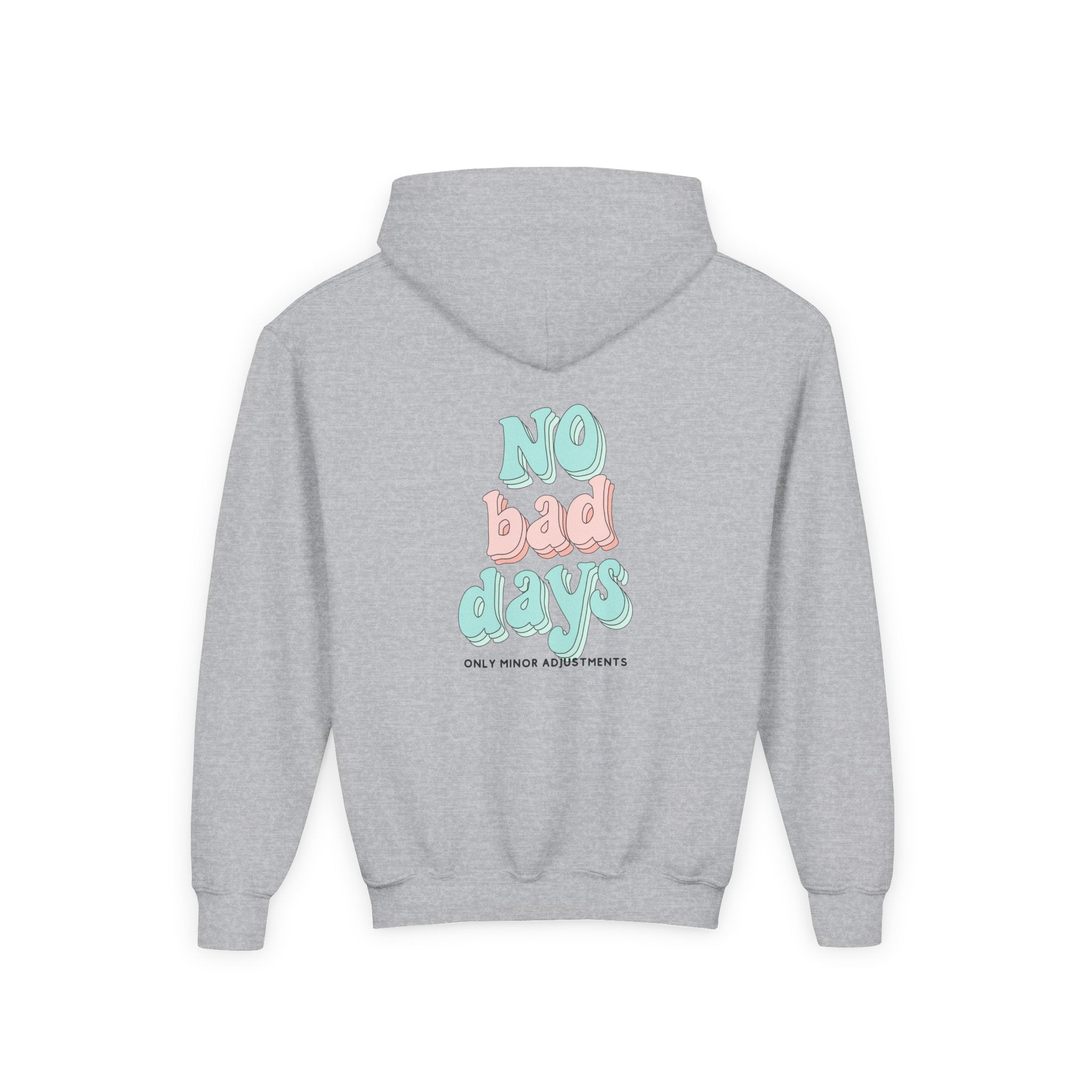 The Diabuddies Store No bad Days, only minor adjustments - Youth Hoodie No bad Days, only minor adjustments - Youth Hoodie: unisex tee. This shirt is a comfortable and inspiring way to express the reality and resilience of living with diabetes. Hoodies $3