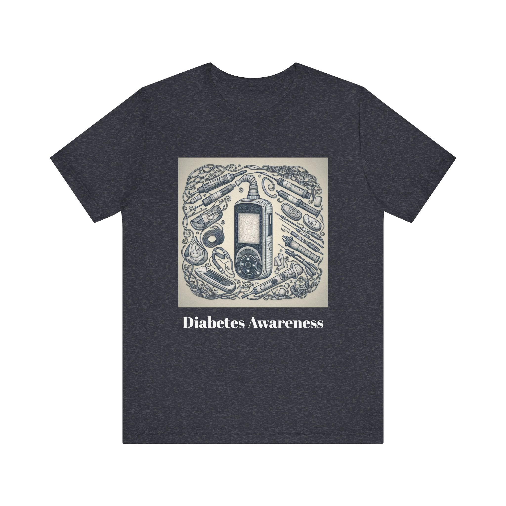 Diabetic Pump Supplies - Unisex Tee The Diabuddies Store T-Shirts $22.83