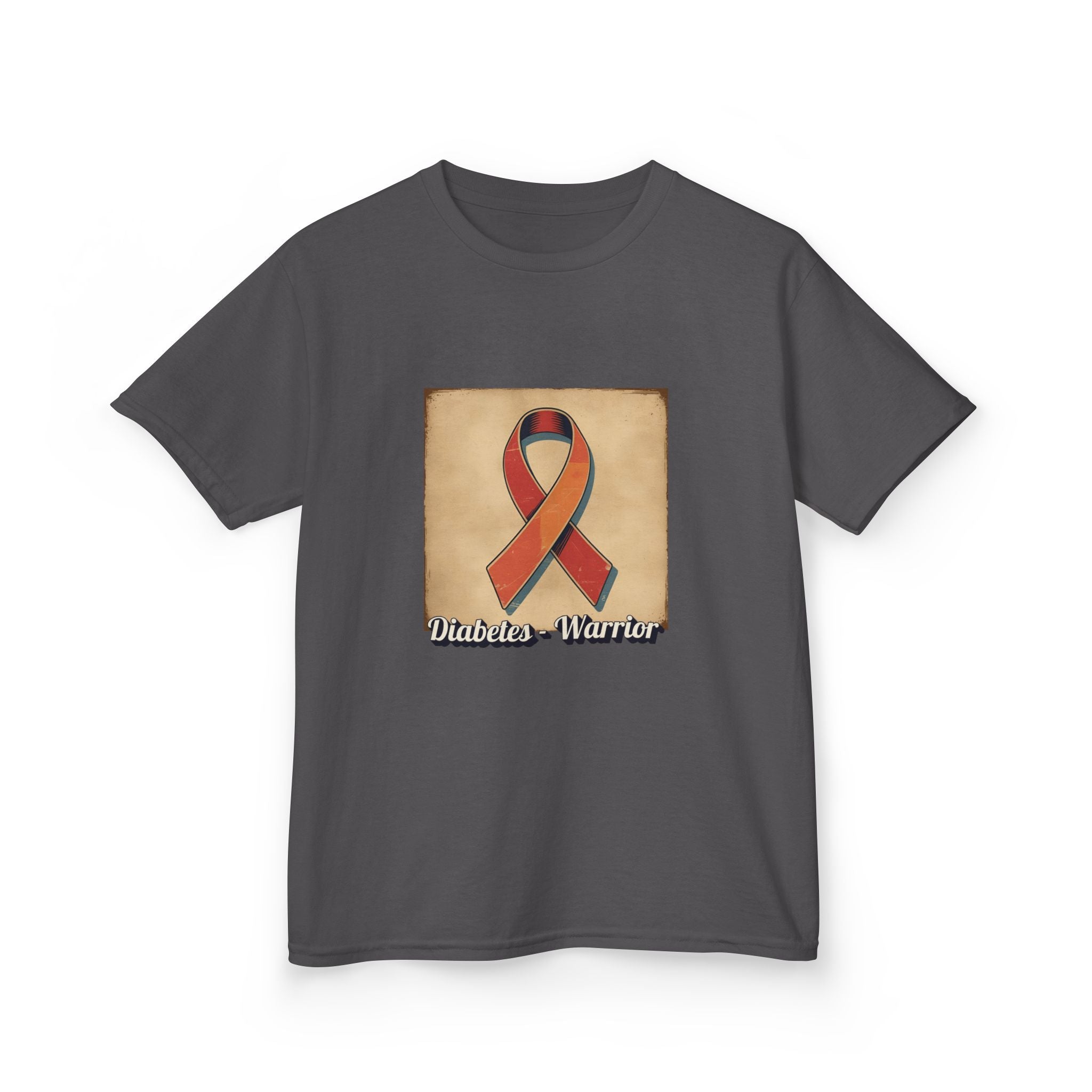 The Diabuddies Store Diabetes Warrior, Retro Look - Kids Tee Diabetes Warrior, Retro Look - Kids Tee: Let your young one show off their strength and style with our "Diabetes Warrior, Retro Look" Kids Tee! T-Shirts $17.74