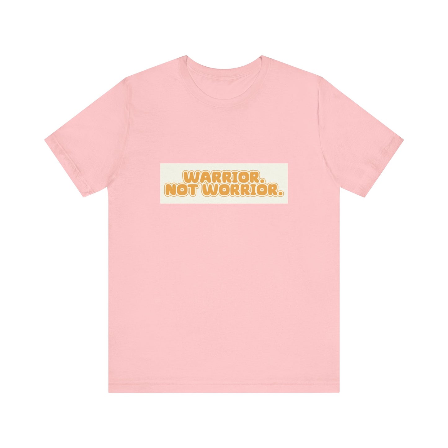 The Diabuddies Store Warrior. Not Worrior. - Unisex Tee Warrior. Not Worrior. - Unisex Tee: For those who face challenges head-on & spell "warrior" right. A clear statement of strength, resilience & sharp detail. T-Shirts $30.27