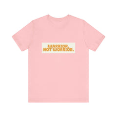 The Diabuddies Store Warrior. Not Worrior. - Unisex Tee Warrior. Not Worrior. - Unisex Tee: For those who face challenges head-on & spell "warrior" right. A clear statement of strength, resilience & sharp detail. T-Shirts $30.27