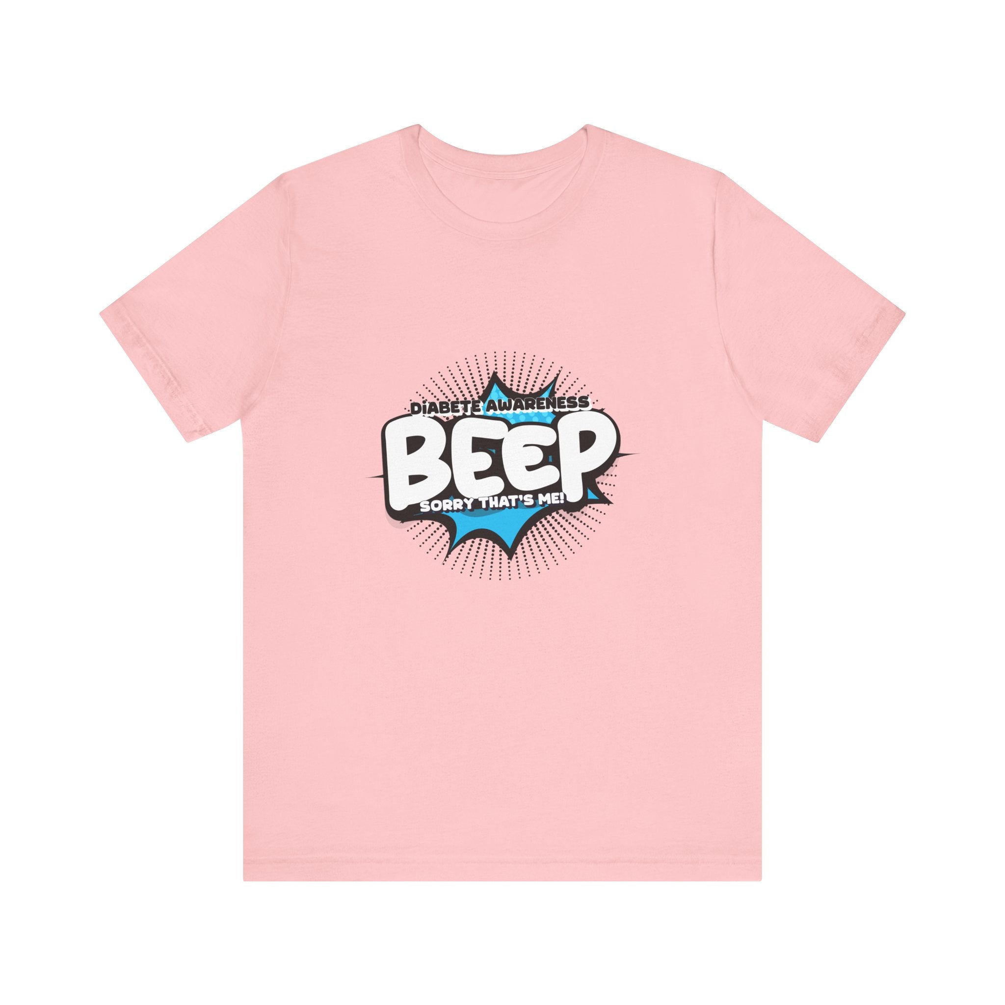 The Diabuddies Store BEEP - Sorry it's me! - Unisex Tee BEEP - Sorry it's me! - Unisex Tee: Always making an entrance? The delightful disruptor! Embrace the constant buzz of life in comfort and style! T-Shirts $30.27