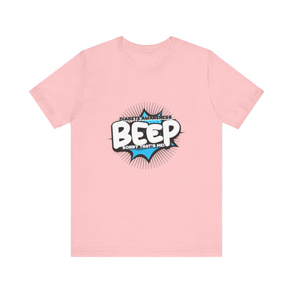 The Diabuddies Store BEEP - Sorry it's me! - Unisex Tee BEEP - Sorry it's me! - Unisex Tee: Always making an entrance? The delightful disruptor! Embrace the constant buzz of life in comfort and style! T-Shirts $30.27