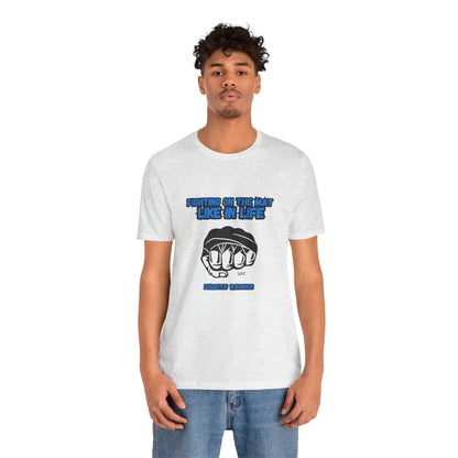 The Diabuddies Store Diabetes Awareness & UFC - Unisex Tee Diabetes Awareness & UFC - Unisex Tee: "Fighting on the Mat like in Life. Diabetic Warrior." Conquer every challenge with this powerful unisex tee. T-Shirts $30.27
