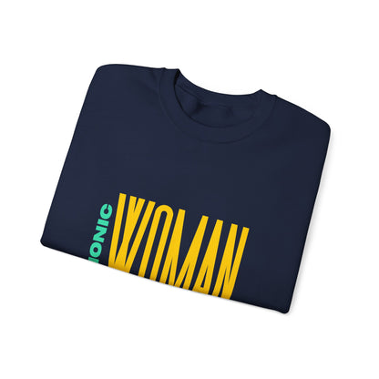 The Diabuddies Store Bionic Woman (Diabetes) - Unisex Sweatshirt Bionic Woman (Diabetes) - Unisex Sweatshirt: Unleash your inner Bionic strength! This Unisex Sweatshirt is a powerful statement of resilience, strength, and modern-day heroism for anyone liv