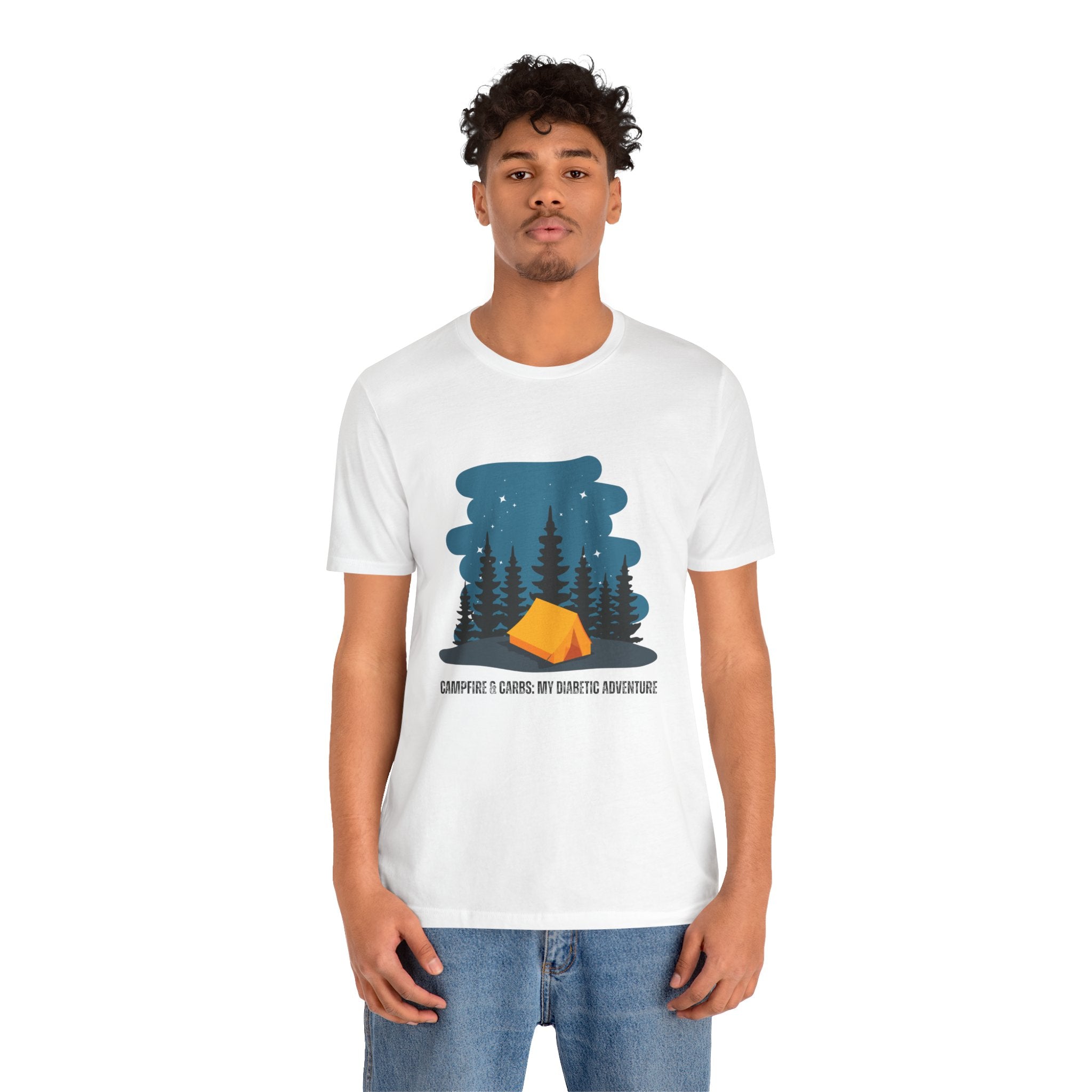 Campfire & Carbs! - Unisex Tee The Diabuddies Store T-Shirts $22.50