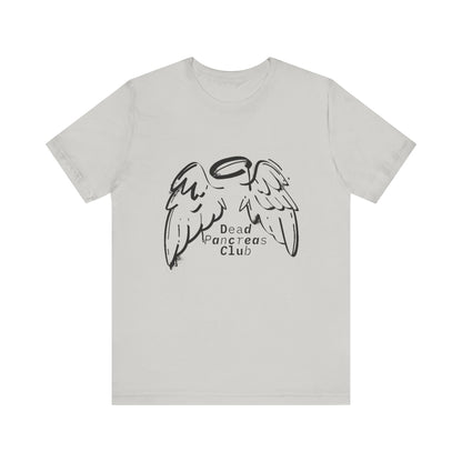 Dead Pancreas Club (Angel wings) - Unisex Tee The Diabuddies Store T-Shirts $24.25