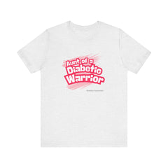 The Diabuddies Store Aunt of a Diabetic Warrior - Unisex Tee Aunt of a Diabetic Warrior - Unisex Tee: Their Fight is Your Fight, Too. Aunts hold a special place in the hearts of their nieces and nephews, offering a unique blend of love, support, and encou