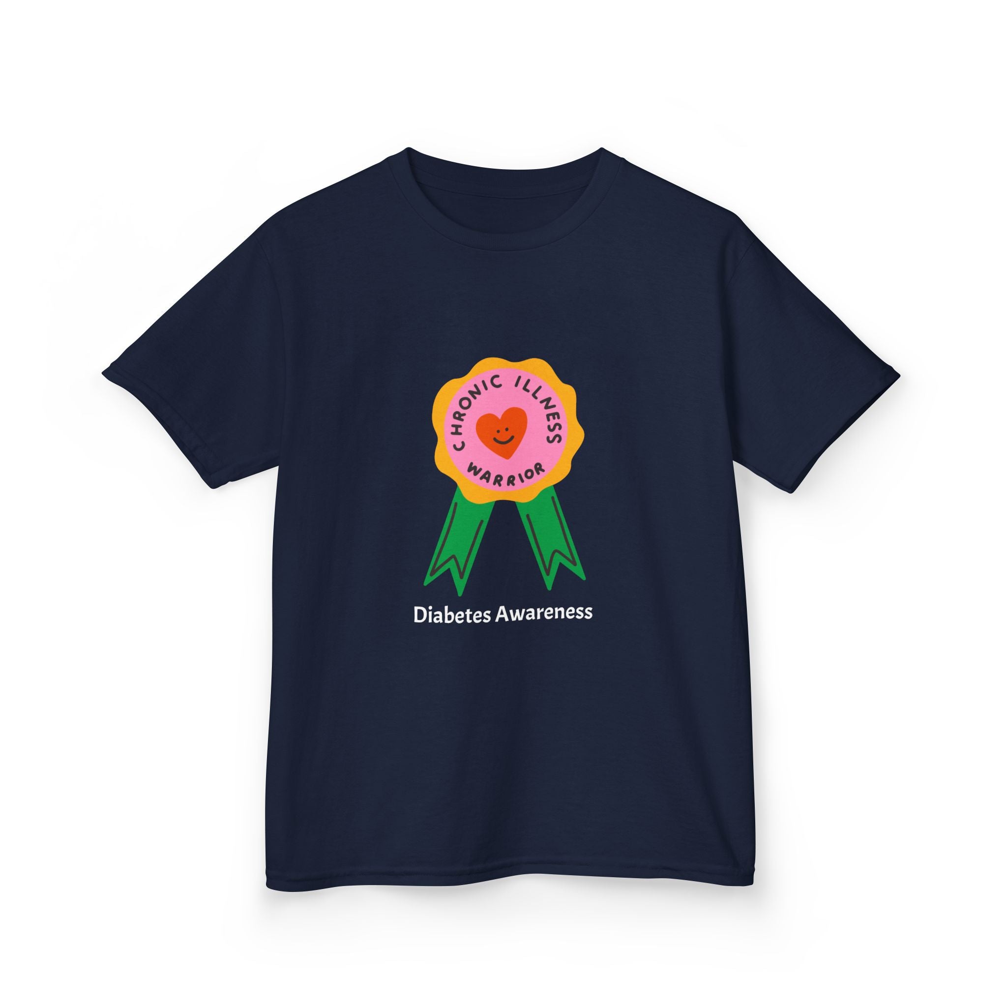 Chronic Illness Warrior Kids Tee The Diabuddies Store T-Shirts $19.22
