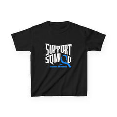The Diabuddies Store Diabetes Support Squad - Kids Tee Diabetes Support Squad - Kids Tee: Unite against diabetes with the Diabetes Support Squad Kids' Tee! This super-soft t-shirt is perfect for little heroes showing their support for a loved one with typ