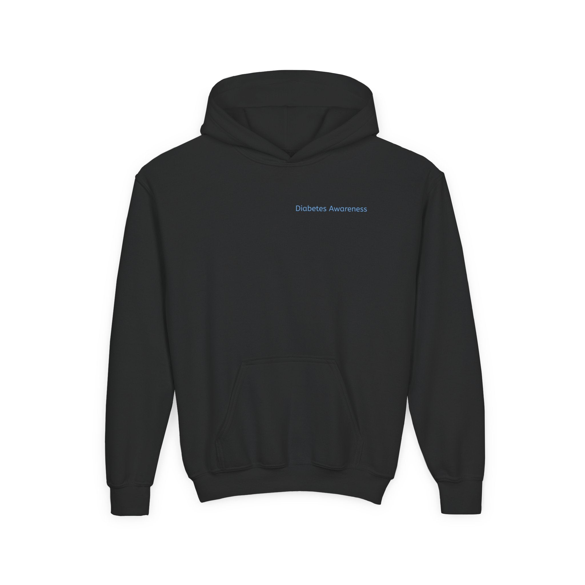 Diabetes Warrior, Retro Look - Youth Hoodie