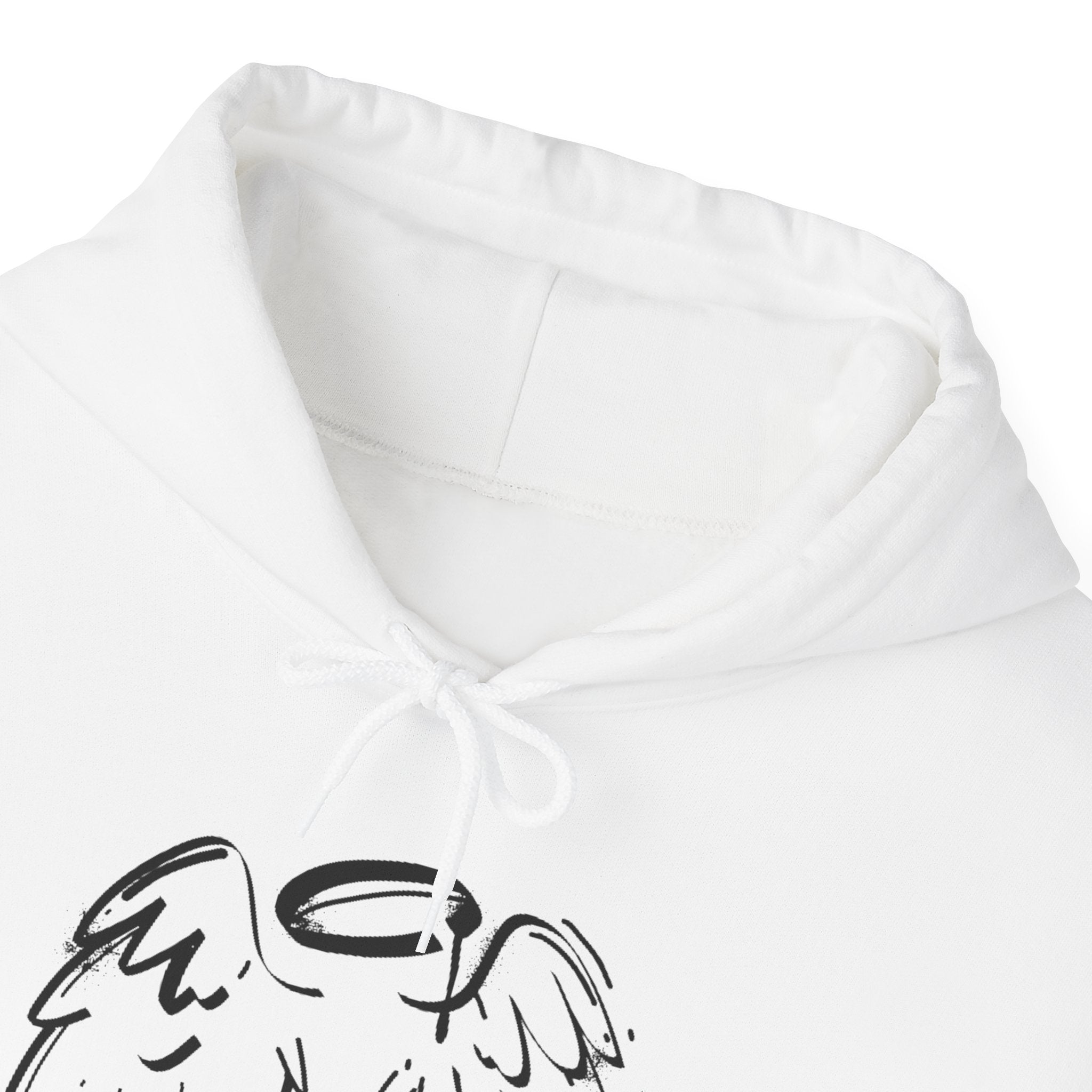 The Diabuddies Store Dead Pancreas Club (Angel Wings) - Unisex Hoodie Dead Pancreas Club (Angel Wings) - Unisex Hoodie: Join the club and wrap yourself in cozy defiance! This warm and uniquely designed hoodie offers a raw, honest, and darkly humorous take
