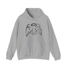 The Diabuddies Store Dead Pancreas Club (Angel Wings) - Unisex Hoodie Dead Pancreas Club (Angel Wings) - Unisex Hoodie: Join the club and wrap yourself in cozy defiance! This warm and uniquely designed hoodie offers a raw, honest, and darkly humorous take