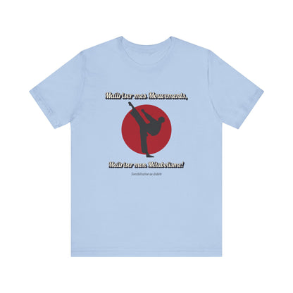 Diabetes & Karate (French) - Unisex Tee The Diabuddies Store T-Shirts $30.27