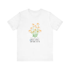 The Diabuddies Store Cultivating Hope, Defying Diabetes - Unisex Tee Cultivating Hope, Defying Diabetes - Unisex Tee: Wear your message of strength! Our "Cultivating Hope, Defying Diabetes" Unisex Tee is more than just a comfortable shirt; it's a powerful