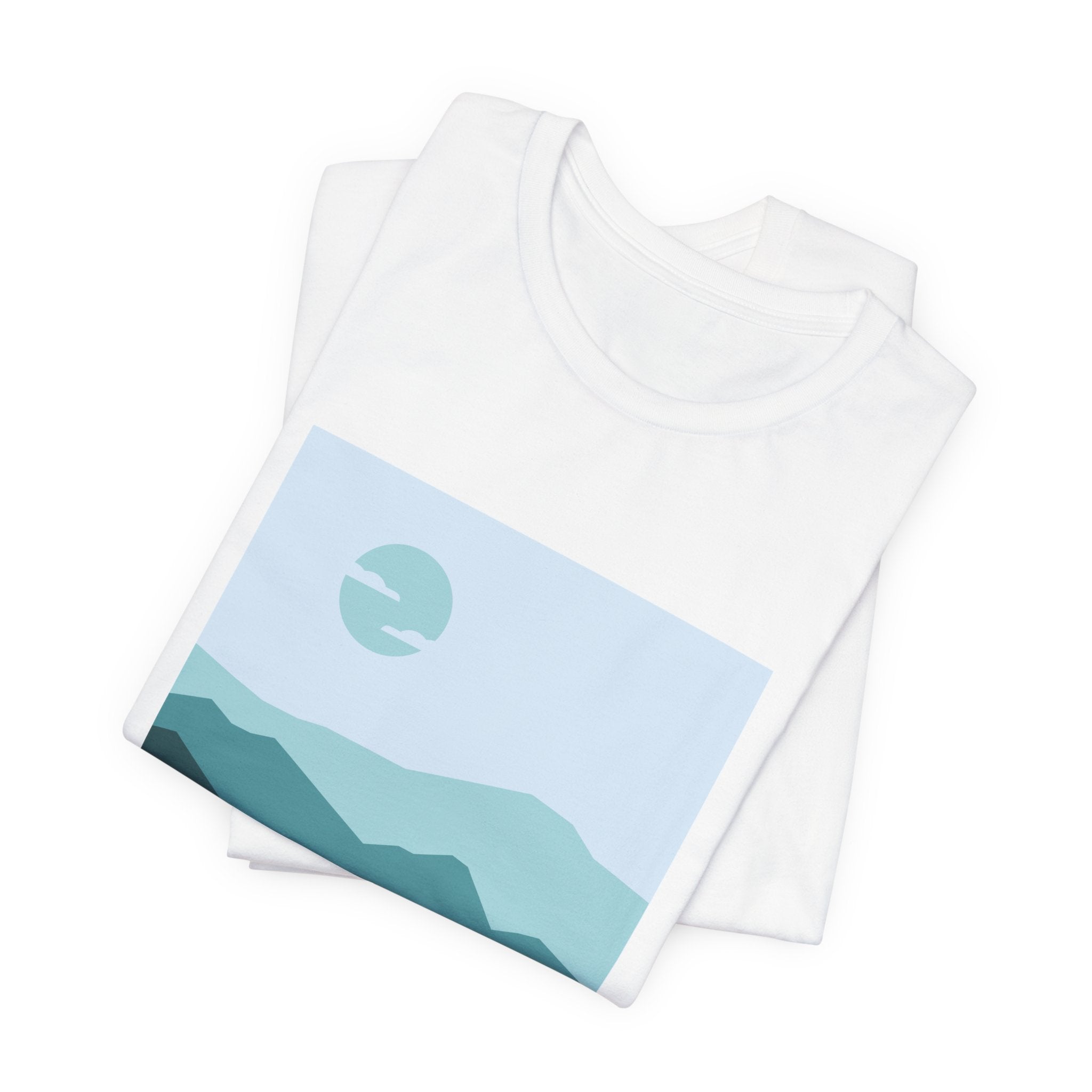 Summiting Life's Mountains Meter in Hand (French) Unisex Tee The Diabuddies Store T-Shirts $22.50