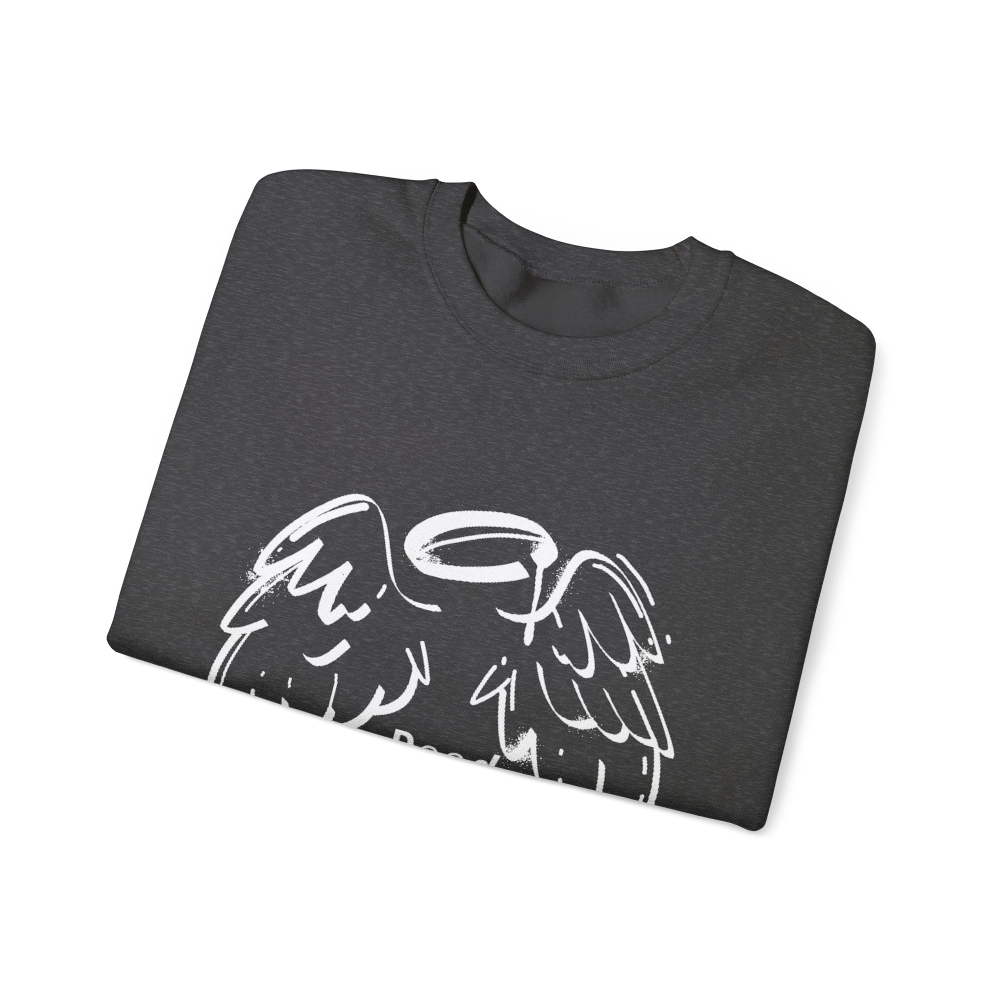 Angel Wings, Dead Pancreas Club - Unisex Sweatshirt The Diabuddies Store Sweatshirts $32.00