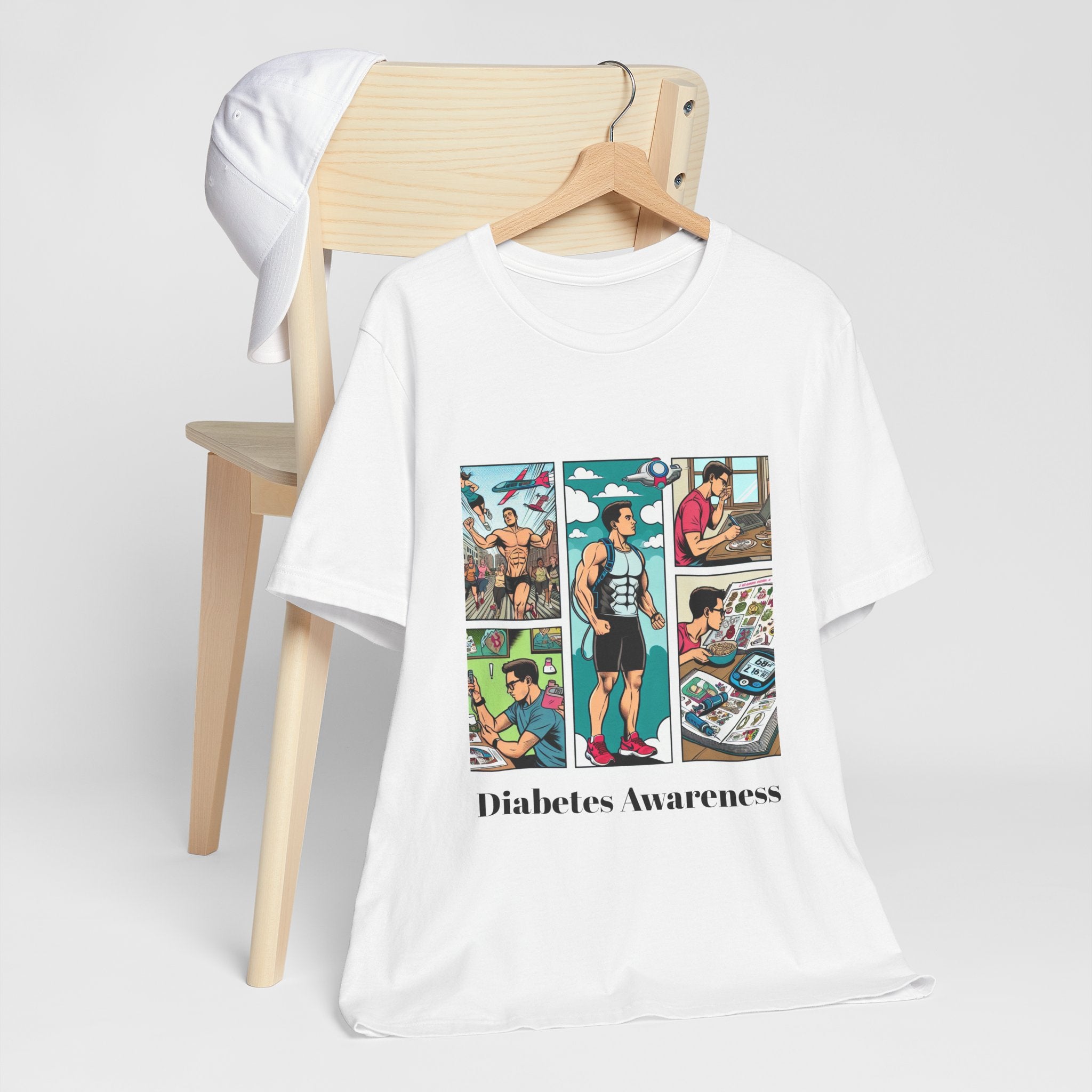 Vintage Comic Style - Unisex Tee The Diabuddies Store T-Shirts $22.83